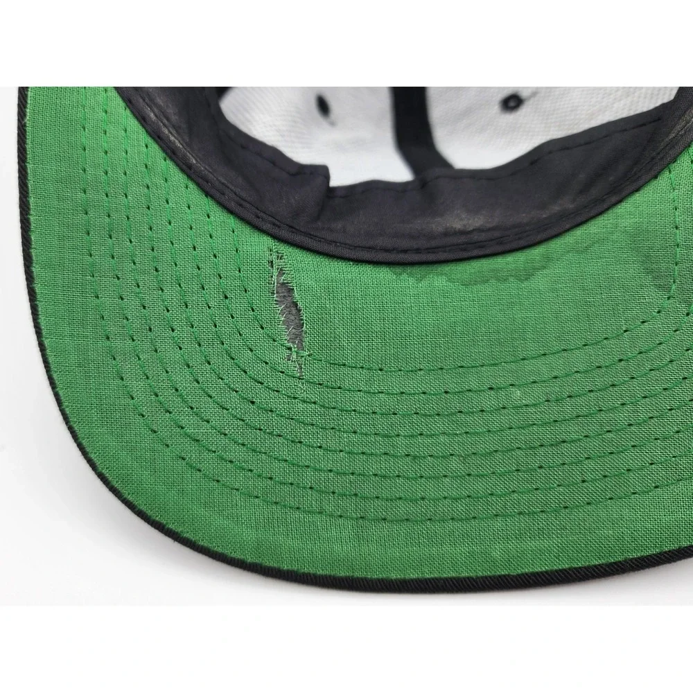 VINTAGE ATT HAT US MARINE CORPS BLACK‎ ONE SIZE